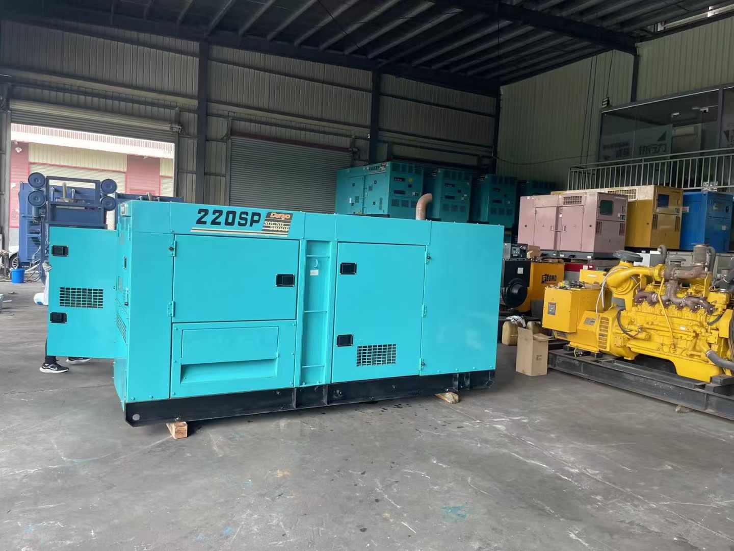 自贡600kW柴油发电机组带载能力？
